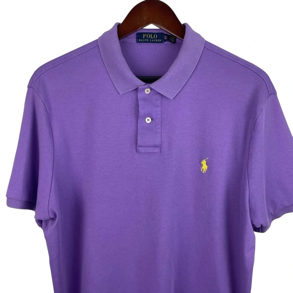 Polo Ralph Lauren | Lavender Purple Cotton Logo Polo Shirt